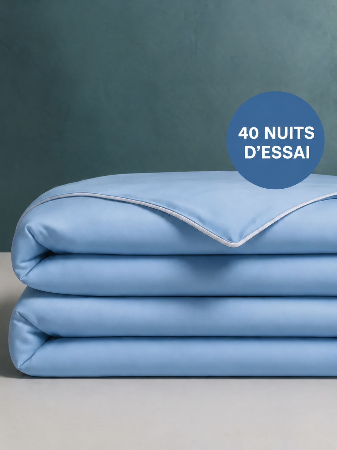 Couette rafraîchissante pour les chaudes nuits d’été